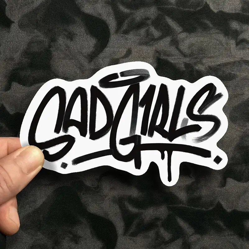 Custom High Quality Matte Die Cut Stickers Manufacturer in China