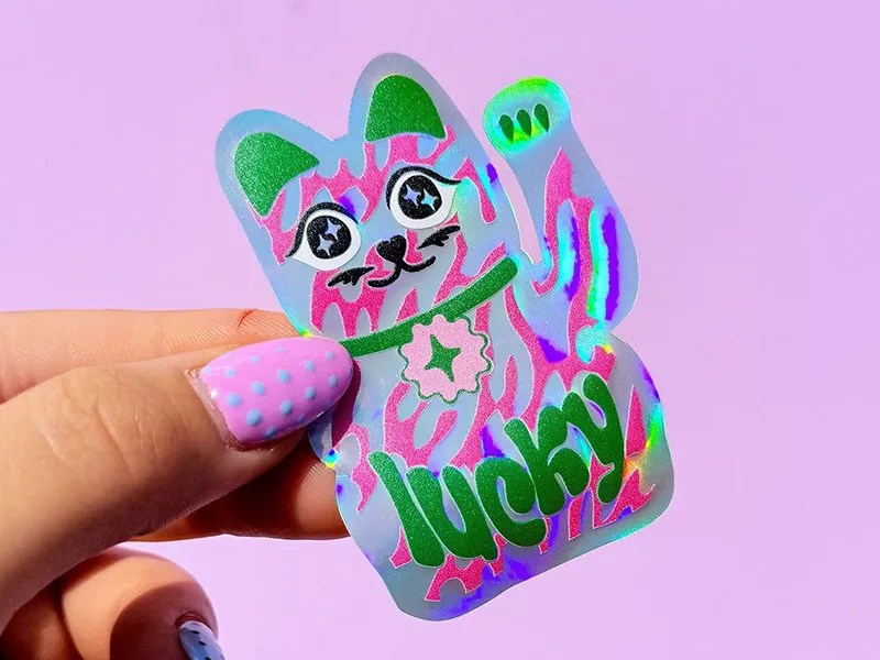 Custom Holographic Sticker Manufacturer Direct Factory Printing China