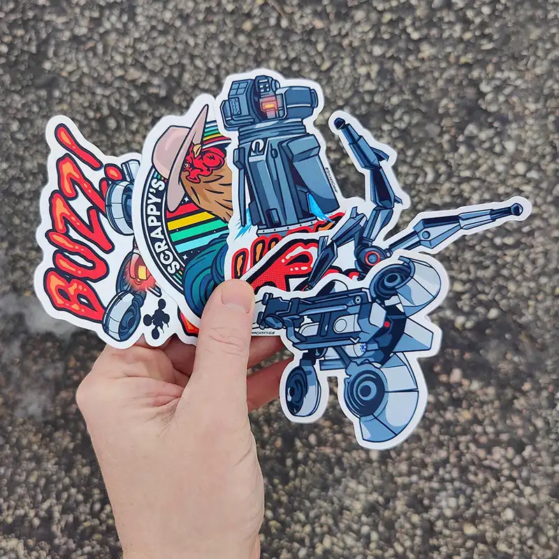 Custom Premium Die Cut Sticker Manufacturer Factory in China