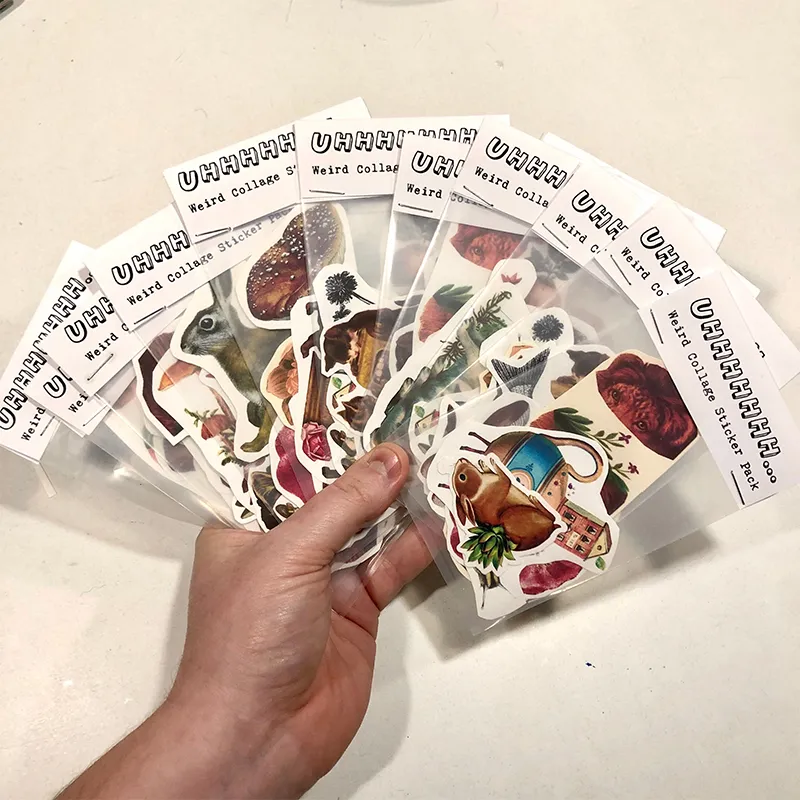 Custom High Quality Sticker Packs Factory in China