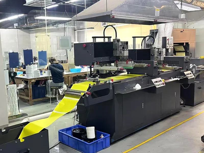 High quality printing Machine Sticker Manufacturer China Supplier